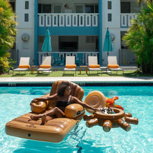 Inflatable Campfire Floating Cooler 