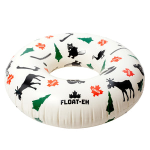 Canadian Symbols River Tube Inflatable Pool Float - Float-Eh