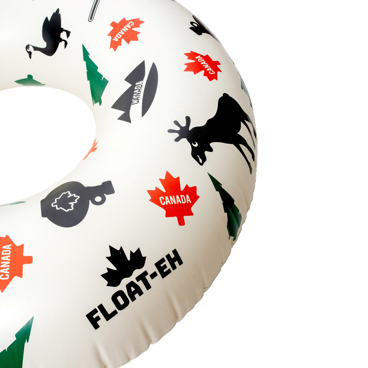 Oh Canada Tube - Canadian Symbols Inflatable Water Activity Tube ...
