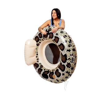 Snake Print River Tube for Floating